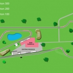 The new Snetterton layouts. Image: MSV