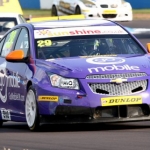 Paul O’Neill in his Chevrolet Cruze. Photo by Graham Holbon