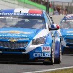 Muller and Huff. Photo supplied by FIA WTCC Media