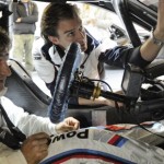 Inside Zanard’s specially-adapted BMW M3 DTM. Photo by BMW AG.