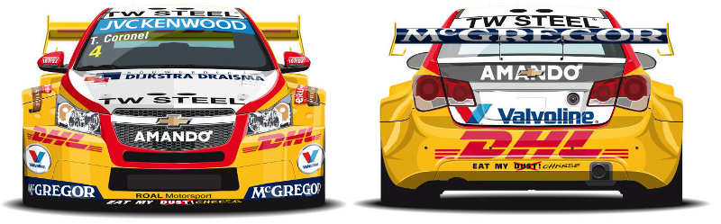 Tom Coronel livery